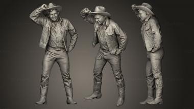 Figurines of people Callum 3d model